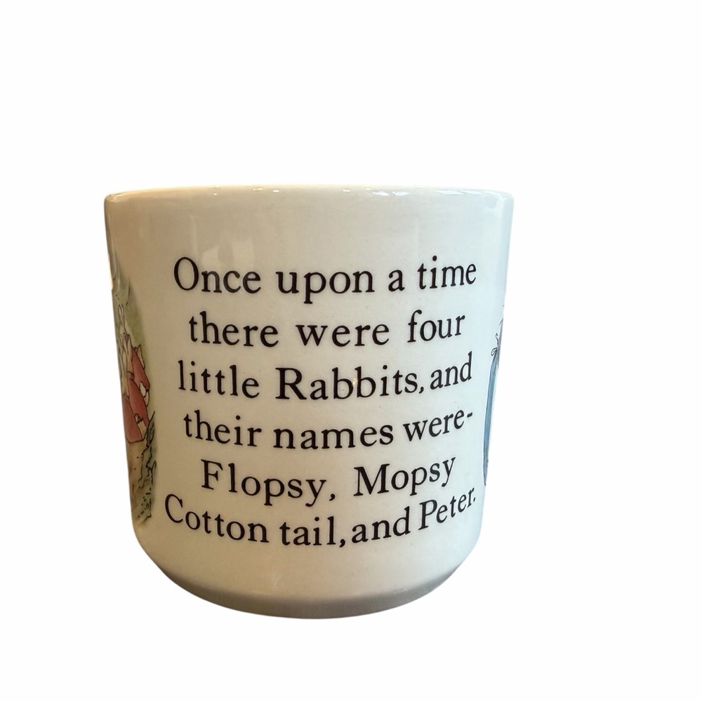 Wedgwood Beatrix Potter Peter Rabbit Easter Mug Bone China England - Picture 4 of 9
